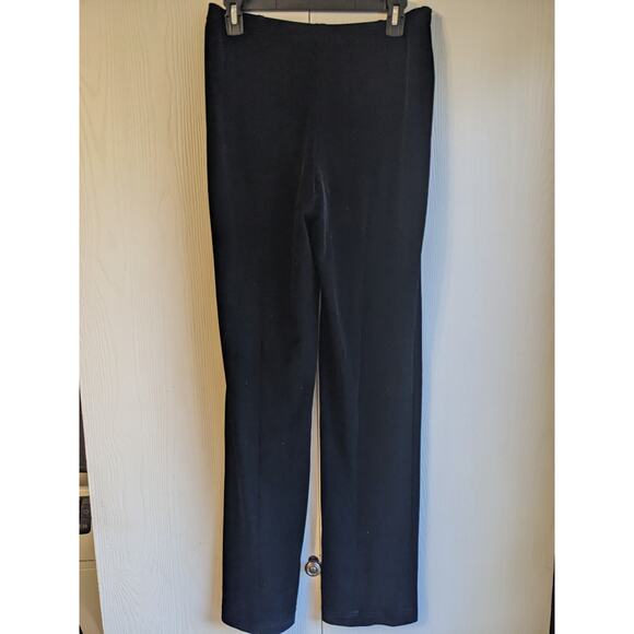Tadashi Collection Women's Black Mid Rise Elastic Polyester Dress Pant Size S - Picture 2 of 5